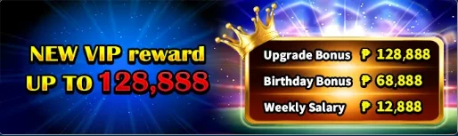 VIP rewards promotional artwork — not a verified offer